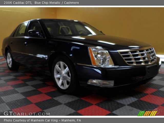 2006 Cadillac DTS  in Blue Chip Metallic