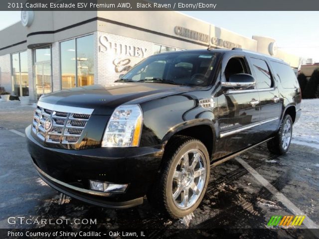 2011 Cadillac Escalade ESV Premium AWD in Black Raven