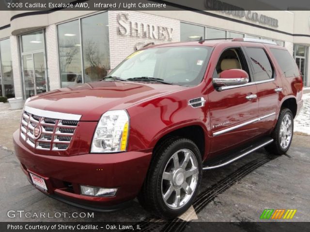 2008 Cadillac Escalade AWD in Infrared