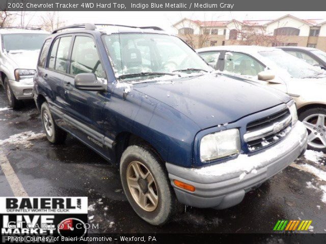 2002 Chevrolet Tracker 4WD Hard Top in Indigo Blue Metallic
