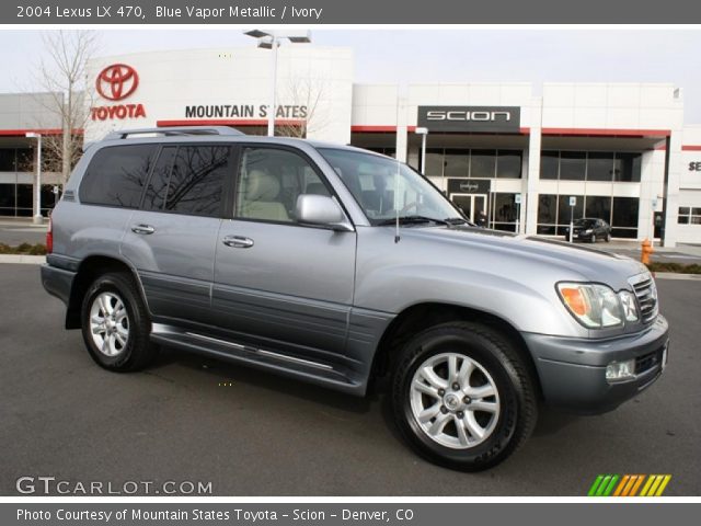 2004 Lexus LX 470 in Blue Vapor Metallic