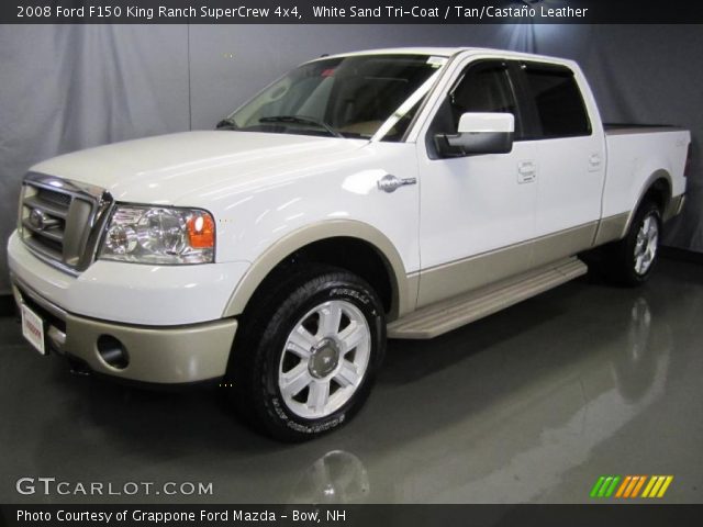 2008 Ford F150 King Ranch SuperCrew 4x4 in White Sand Tri-Coat