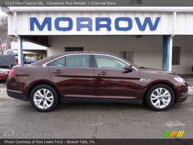 2010 Ford Taurus SEL in Cinnamon Red Metallic