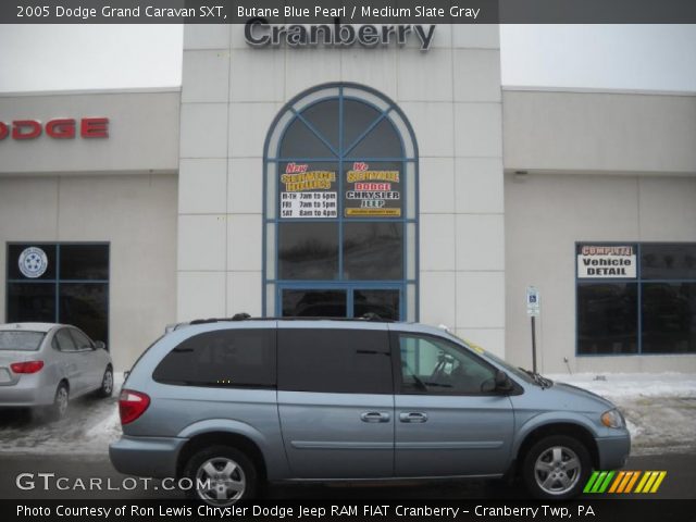 2005 Dodge Grand Caravan SXT in Butane Blue Pearl
