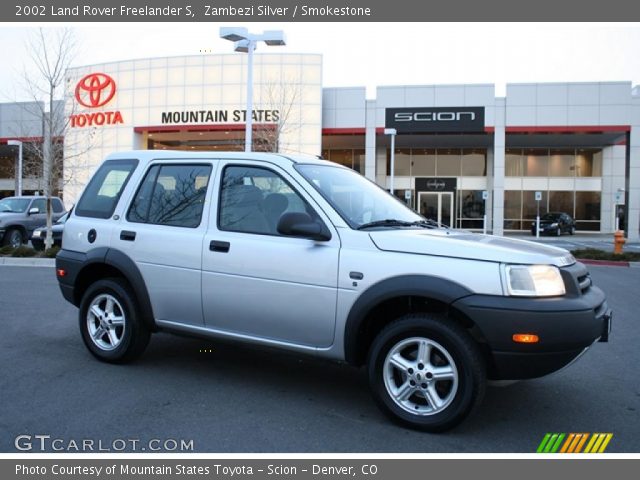 2002 Land Rover Freelander S in Zambezi Silver