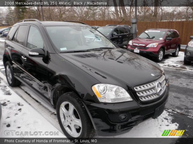2008 Mercedes-Benz ML 350 4Matic in Black