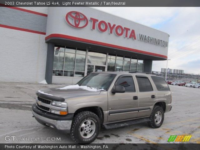 2003 Chevrolet Tahoe LS 4x4 in Light Pewter Metallic