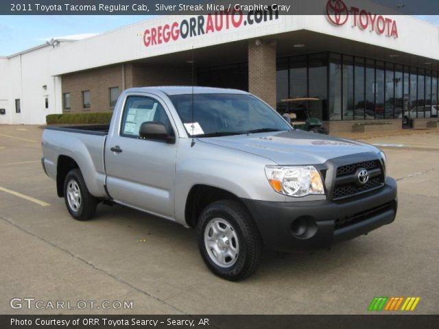 2011 Toyota Tacoma Regular Cab in Silver Streak Mica