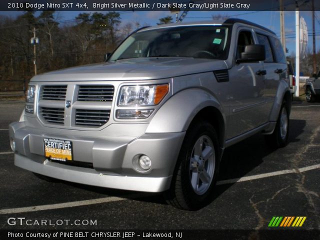 2010 Dodge Nitro SXT 4x4 in Bright Silver Metallic