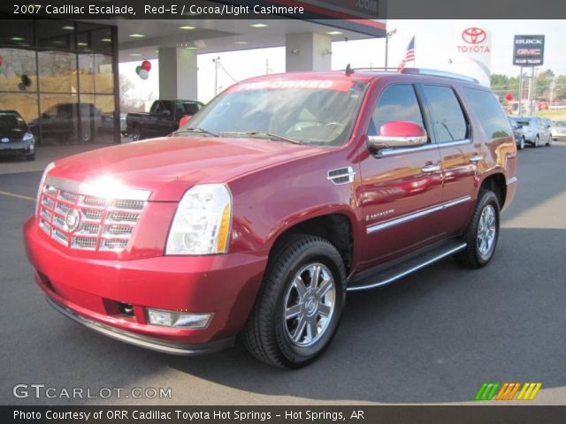 2007 Cadillac Escalade  in Red-E