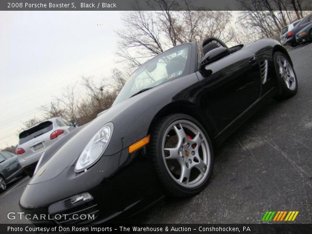2008 Porsche Boxster S in Black