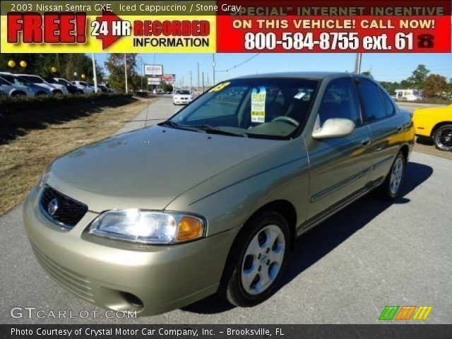 2003 Nissan Sentra GXE in Iced Cappuccino