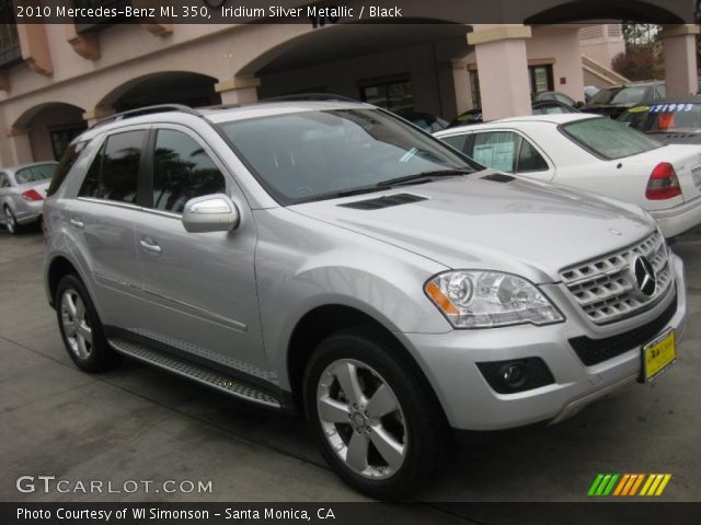2010 Mercedes-Benz ML 350 in Iridium Silver Metallic