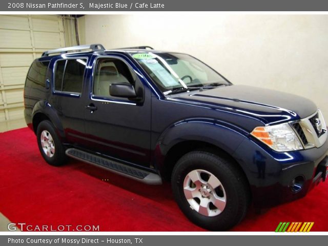 2008 Nissan Pathfinder S in Majestic Blue