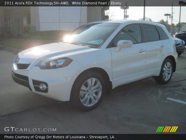 2011 Acura RDX Technology SH-AWD in White Diamond Pearl