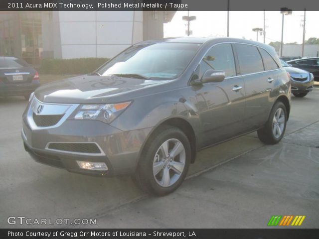 2011 Acura MDX Technology in Polished Metal Metallic