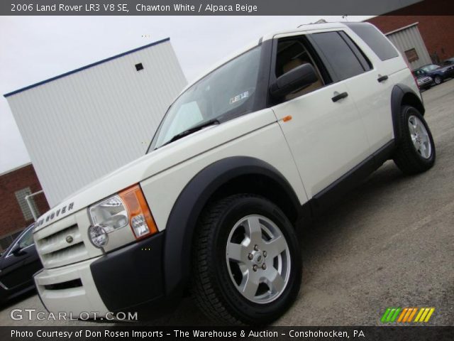 2006 Land Rover LR3 V8 SE in Chawton White