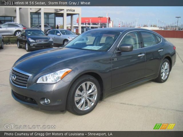 2011 Infiniti M 56 Sedan in Storm Front Gray