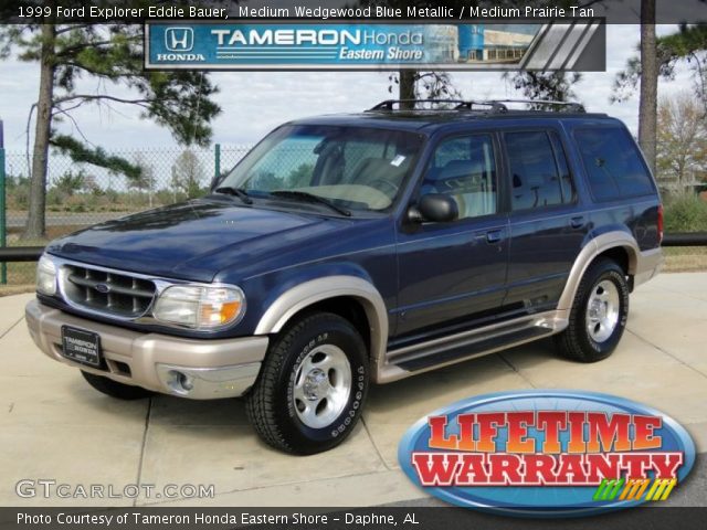 1999 Ford Explorer Eddie Bauer in Medium Wedgewood Blue Metallic