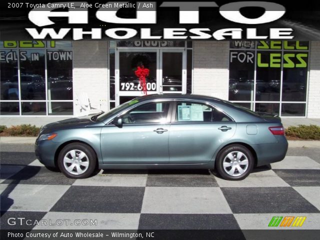 2007 Toyota Camry LE in Aloe Green Metallic