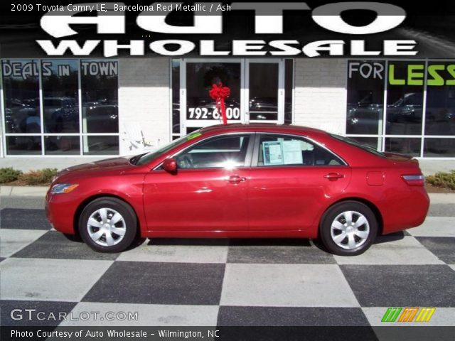 2009 Toyota Camry LE in Barcelona Red Metallic
