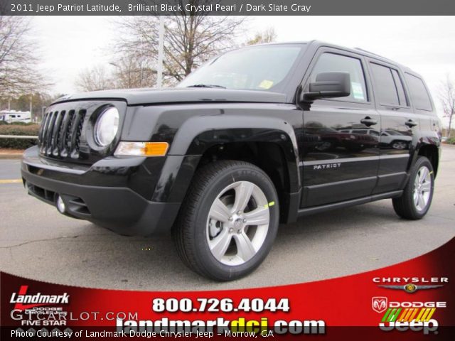 2011 Jeep Patriot Latitude in Brilliant Black Crystal Pearl