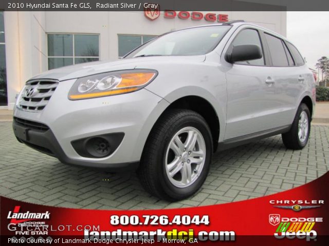 2010 Hyundai Santa Fe GLS in Radiant Silver