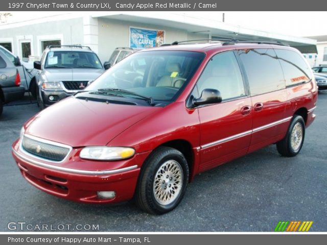 1997 Chrysler Town & Country LXi in Candy Apple Red Metallic