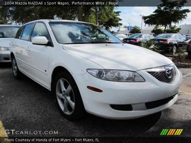 2004 Mazda MAZDA6 s Sport Wagon in Performance White