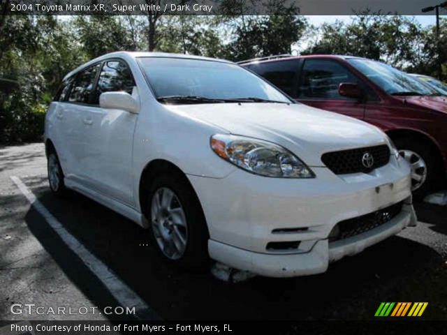 2004 Toyota Matrix XR in Super White