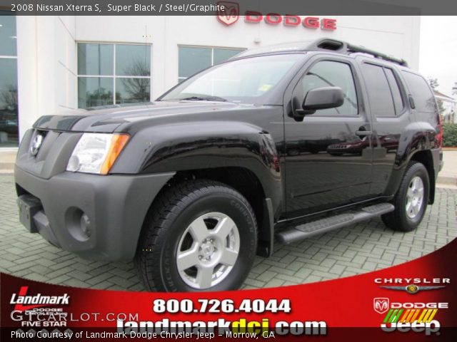 2008 Nissan Xterra S in Super Black
