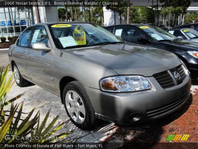 2006 Nissan Sentra 1.8 S in Bronze Shimmer Metallic
