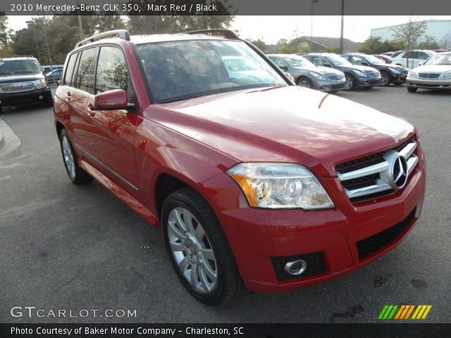 2010 Mercedes-Benz GLK 350 in Mars Red