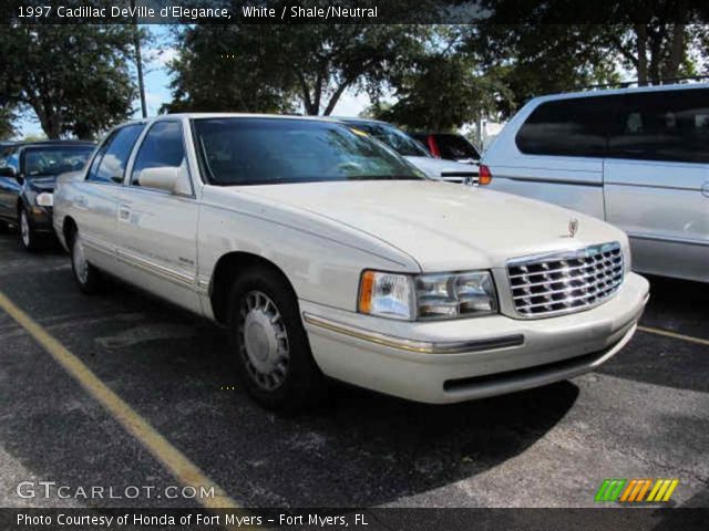 1997 Cadillac DeVille d'Elegance in White