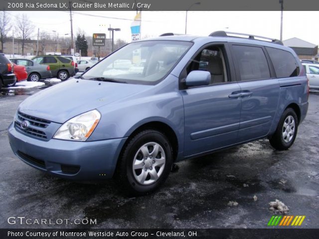 2008 Kia Sedona LX in Glacier Blue Metallic