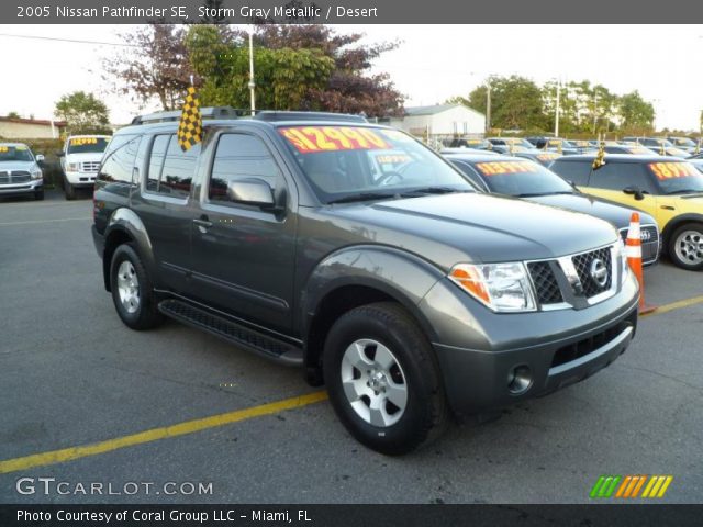 2005 Nissan Pathfinder SE in Storm Gray Metallic