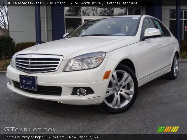 2008 Mercedes-Benz C 300 4Matic Luxury in Arctic White