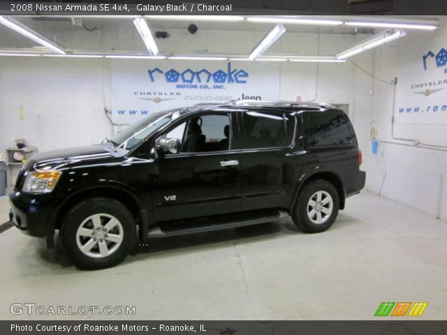 2008 Nissan Armada SE 4x4 in Galaxy Black