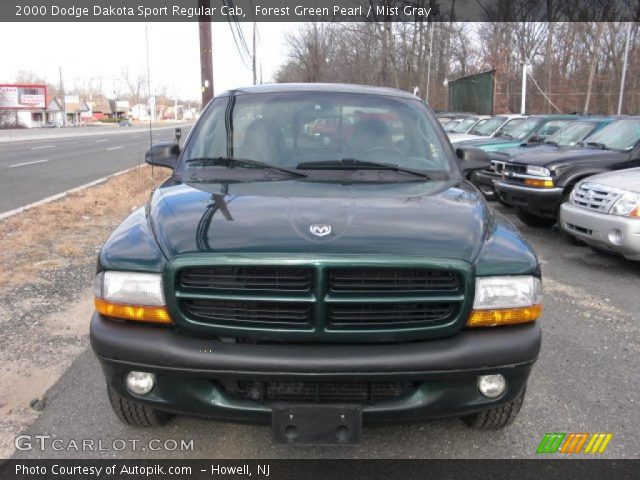 2000 Dodge Dakota Sport Regular Cab in Forest Green Pearl