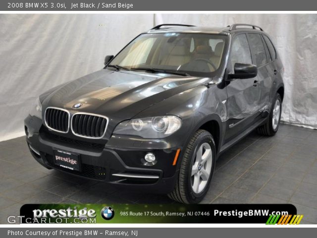2008 BMW X5 3.0si in Jet Black