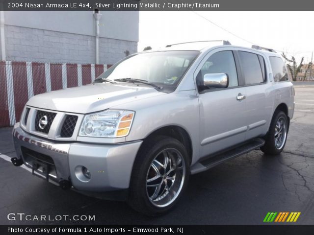 2004 Nissan Armada LE 4x4 in Silver Lightning Metallic