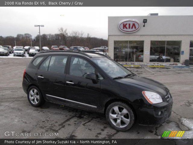 2008 Kia Rondo EX V6 in Black Cherry