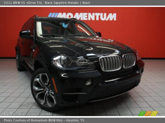 2011 BMW X5 xDrive 50i in Black Sapphire Metallic