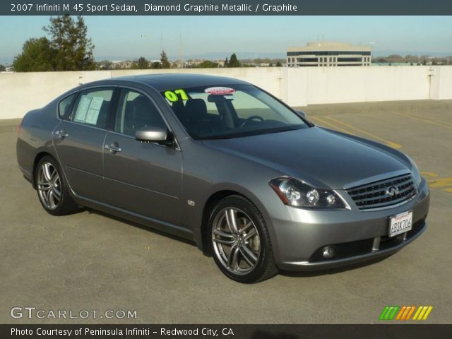 2007 Infiniti M 45 Sport Sedan in Diamond Graphite Metallic