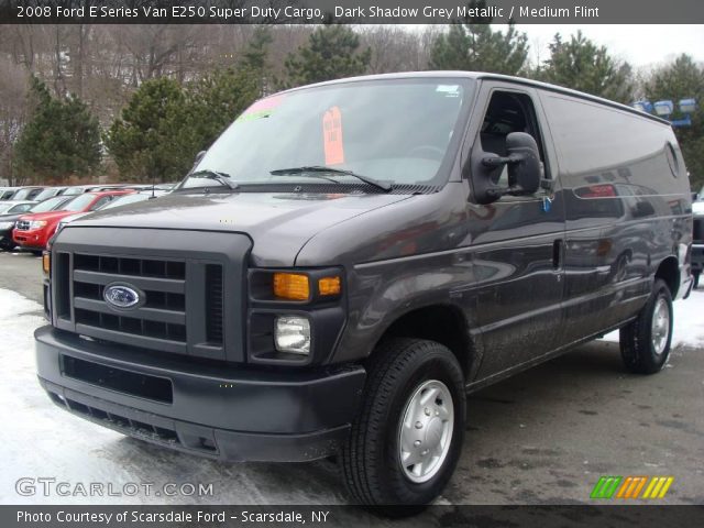 2008 Ford E Series Van E250 Super Duty Cargo in Dark Shadow Grey Metallic