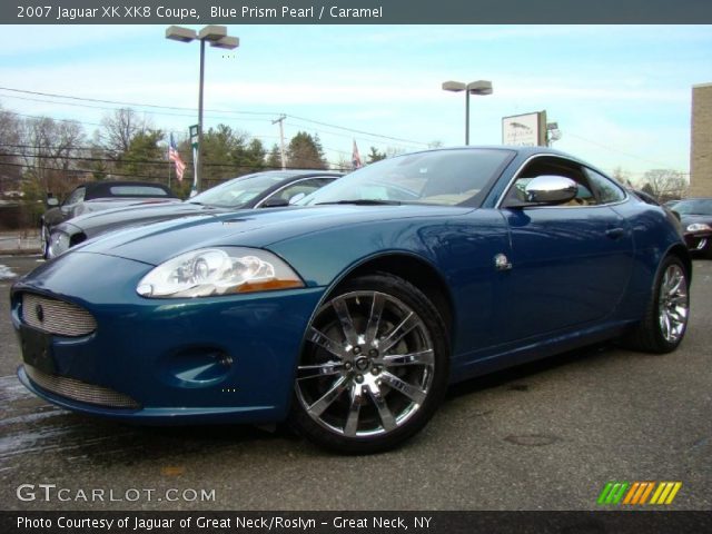 2007 Jaguar XK XK8 Coupe in Blue Prism Pearl
