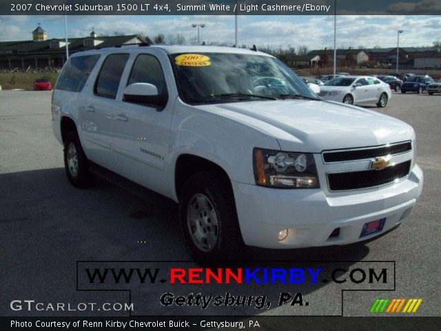 2007 Chevrolet Suburban 1500 LT 4x4 in Summit White