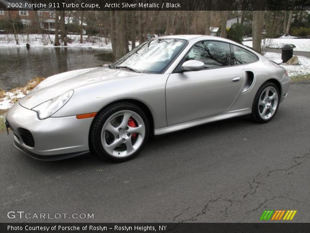 2002 Porsche 911 Turbo Coupe in Arctic Silver Metallic