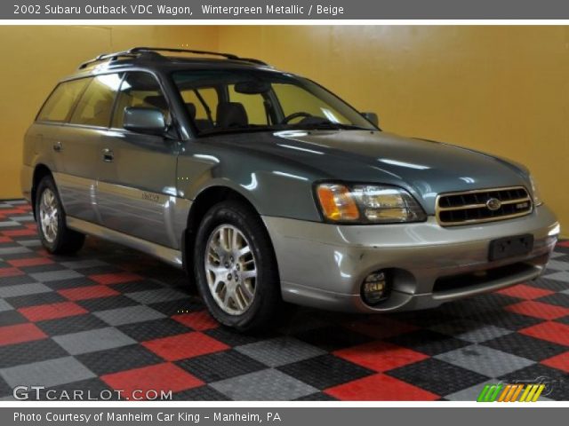 2002 Subaru Outback VDC Wagon in Wintergreen Metallic