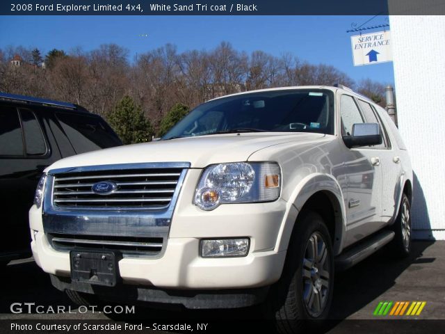 2008 Ford Explorer Limited 4x4 in White Sand Tri coat